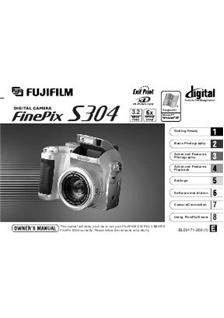 Fujifilm FinePix S304 manual. Camera Instructions.